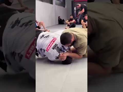 When Khamzat and Luke Rockhold hit the mats    👀