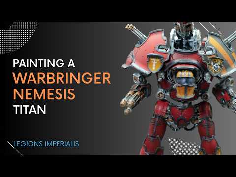 Building and painting a Warbringer Nemesis Titan | Legions Imperialis