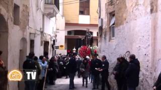preview picture of video '31 gennaio 2014, San Ciro in processione a Grottaglie. low'