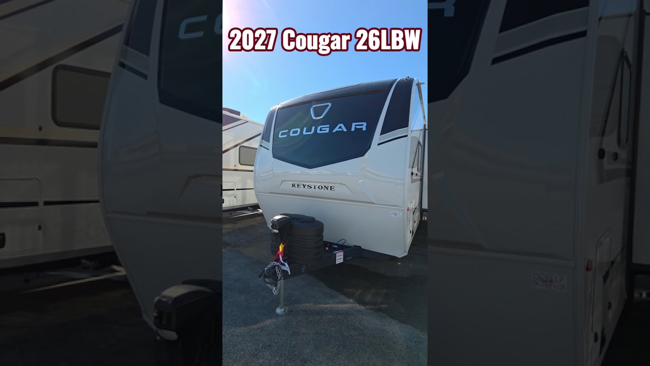 2027 Keystone RV Cougar Half-Ton 26LBW TRAVEL TRAILER