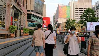 【4K】2021 タイ・バンコクのBTSサイアム駅周辺を歩きます｜Short walk around BTS Siam, Bangkok