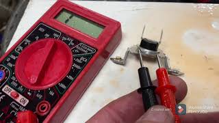 LG Dryer DLEX2501V won’t heat — High Temp sensor fix with Freeze Off