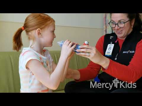 Mercy Kids: Proper use of an inhaler
