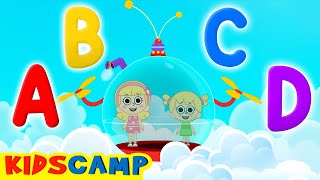 ABC Song For Kids | KidsCamp Nursery Rhymes And Baby Songs