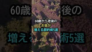 60歳から老後のお金が増える節約術5選