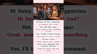 Easy English conversation for Beginners l English Conversation at Cafe