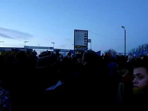 Manifestacja kibiców Polonii Piła