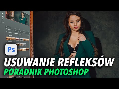 Retusz Refleksów na Twarzy - Poradnik Photoshop