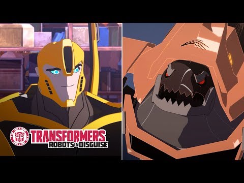 Bumblebee Vs Quillfire  Official Clip | Robots in Disguise Season 1 | Transformers Official