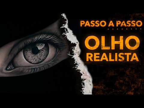 COMO FAZER OLHO REALISTA NA TATUAGEM (Workshop completo com certificado)