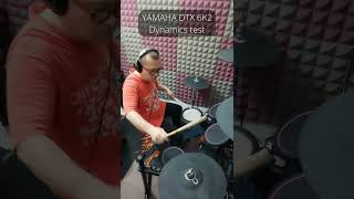 YAMAHA DTX 6K2 dynamics test