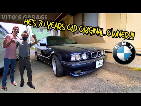 He is 70 Years Old and Original Owner of This BMW E34 540i AC Schnitzer! We Finally Reunited!