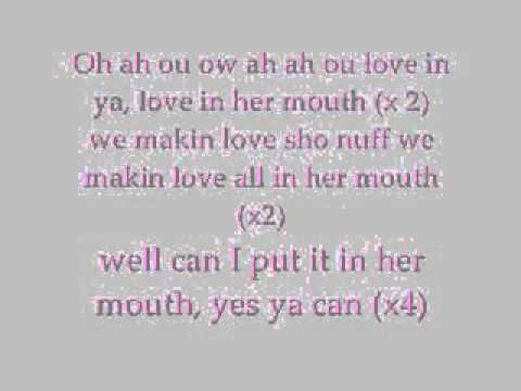 Love in your mouth Kilo Ali  Lyrics