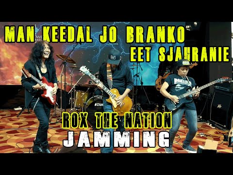 MAN KEEDAL, JO BRANKO, EET SJAHRANIE (EDANE) - FULL JAMMING di sidang media ROX the NATION