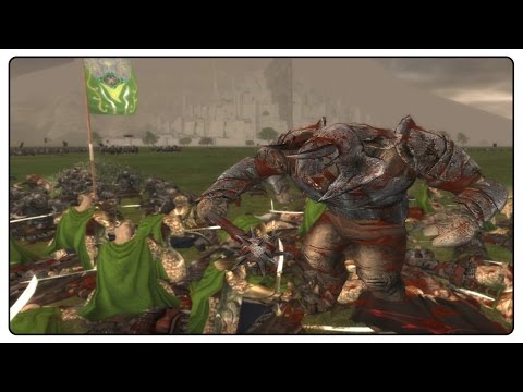 BATTLE AT PELENNOR FIELDS - Third Age Total War Online Gameplay