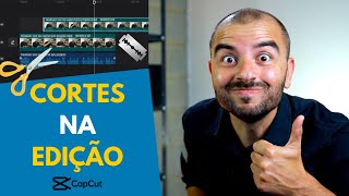 Como fazer CORTES nos vídeos, áudios, músicas e fotos no CAPCUT. Simples e Prático.