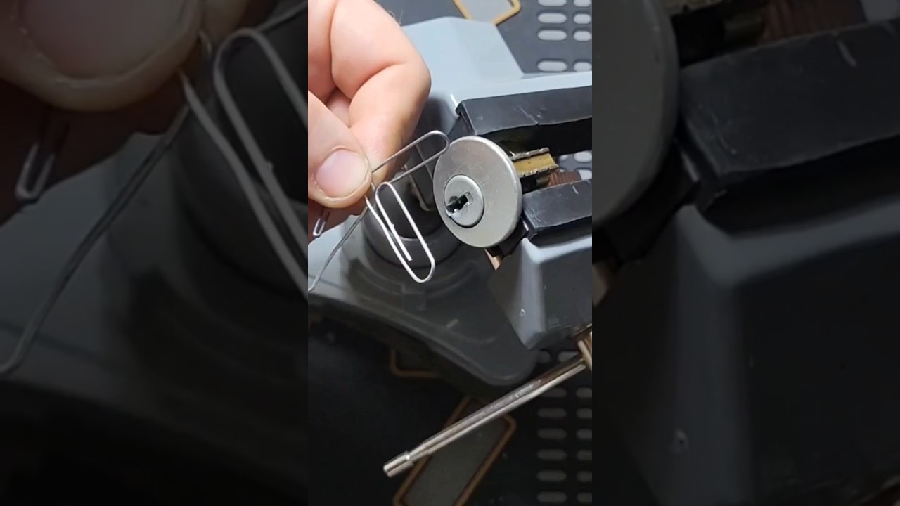 How to Pick a Lock with Paperclips