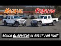 Should You Buy a Jeep Gladiator Rubicon or Jeep Gladiator Mojave?