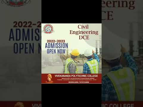 Admission  Open Now 2022 - 2023 | Vivekananda Polytechnic College | Sivagangai District