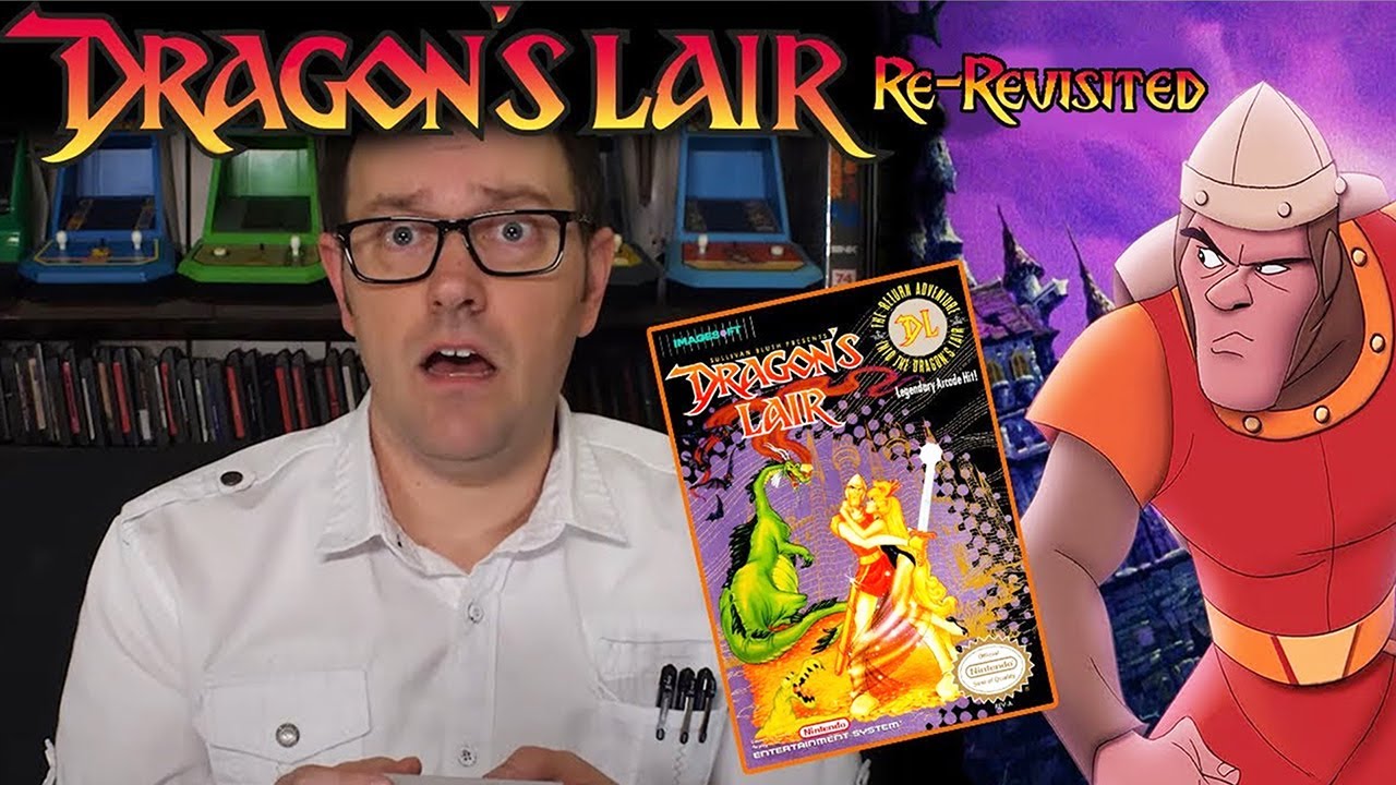 Dragon's Lair Re-Revisited - Angry Video Game Nerd (AVGN)