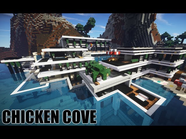 Chicken Cove luxurious house addons updated beautiful download minecraft  building ideas 7
