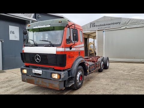 MERCEDES BENZ SK 2527 6x2 chassis - FIŠ TRUCKS SLOVENIA