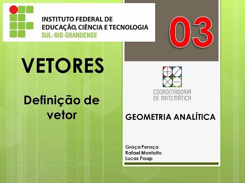 GEOMETRIA ANALÍTICA - AULA 03: Definição de Vetor  #CenasPósCréditos