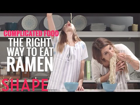 The Right Way to Eat Ramen | Complicated Foods | Shape