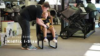 Britax Romer Autosedačka Kidfix i-Size Instalace a usazení dítěte do autosedačky Britax Romer Kidfix i-Size