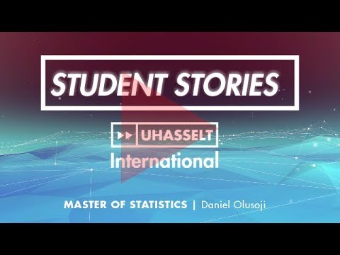 Master of Statistics - student story - Daniel Olusoji