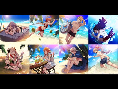 Fire Emblem If/Fates -[HD] Beach DLC uncensored
