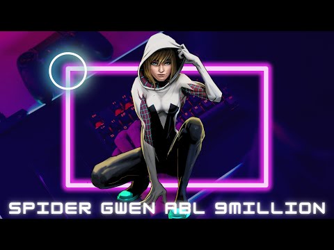 SPIDER GWEN ABL 9M+ SCORE ON HUMAN FEMALE DAY ( MARVEL FUTURE FIGHT)
