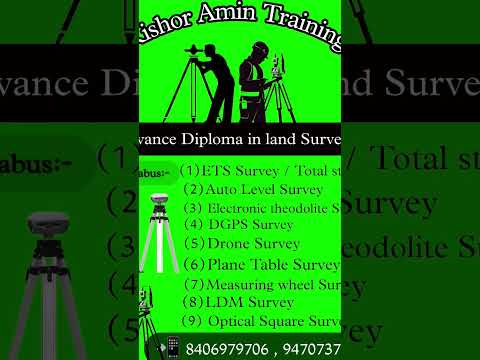 Advanced Diploma In Land Surveyor