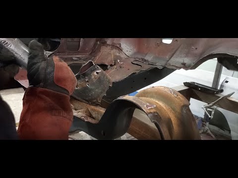 How to Install a Floor Pan 1968 Dodge Charger Part 1 - Deconstruction - DIY Auto Restoration
