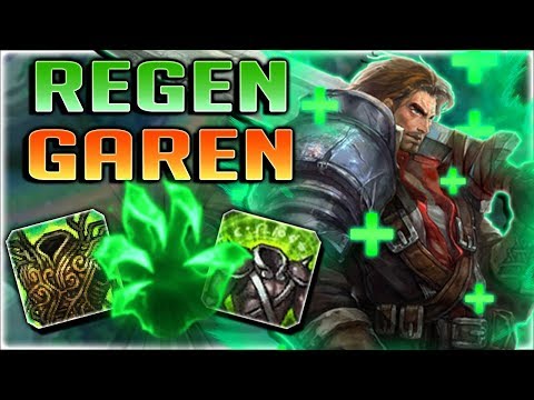 OUTLIVE ANYTHING WITH THIS OP REGEN GAREN BUILD!! NEW REGEN GAREN TOP - Season 8 League of Legends