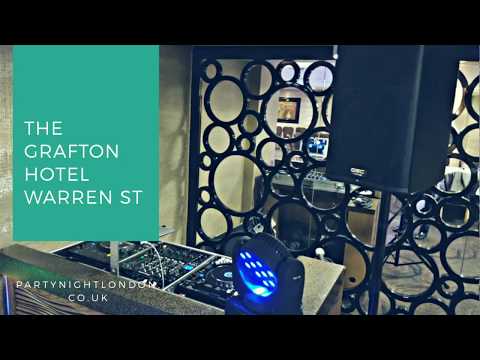 Party DJ hire corporate event at Grafton Hotel London