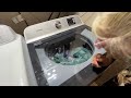 Trying Out Our New Maytag Washing Machine