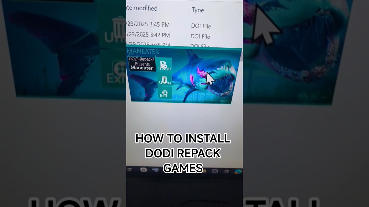 How to install DODI REPACK GAMES