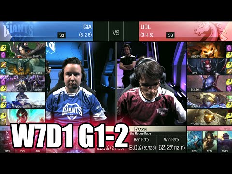 Unicorns of Love vs GIANTS | Game 2 S6 EU LCS Summer 2016 Week 7 Day 1 | UOL vs GIA G2 W7D1 1080p