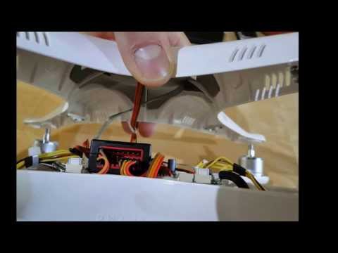 How to open the DJI Phantom 2, Vision, Vision+ (& how to remove the camera on Vision)