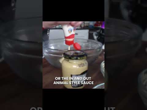 How To Make Big Mac Sauce At Home... #recipe #tutorial #shorts