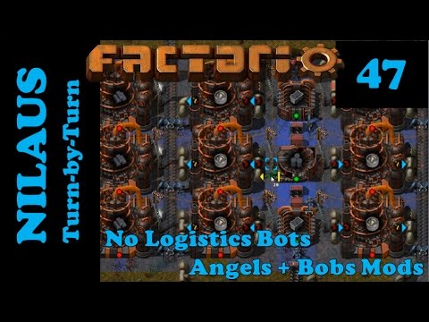 Lets Play Factorio S6E47 - Angel's Smelting to Lead Plates