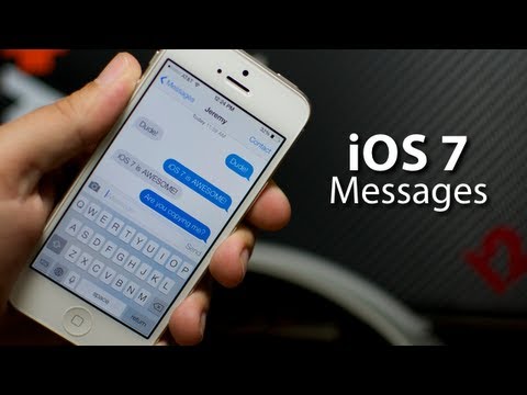 comment demarrer imessage sur ipod