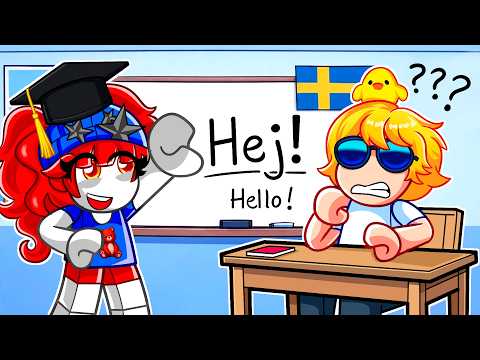 Auiciq Taught Me SWEDISH In Roblox!!!