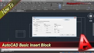 AutoCAD How To Insert Block