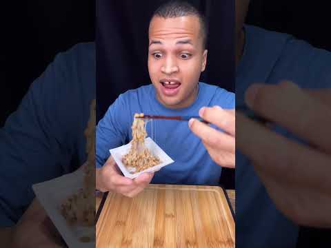 Japanese-style Fermented Soybeans with Raw Egg Yolk