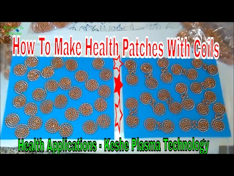 How To Make Health Patches With Coils part 1 - Health Applications - Keshe Plasma Technology Video