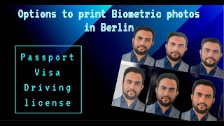 3 ways to make passport pictures in Berlin | BIOMETRIC | VISA | DRIVING LICENSE