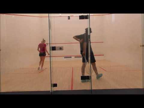 MV: Game 2: Coach Jago Nardelli v Squash Player Margot Prow