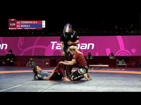 GOLD Women's GP No-Gi - 64 kg: K. STEPANOVA SH (UKR) v. A. BRINZA (ROU)